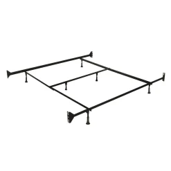 Base de lit queen/king en métal (60"/78")