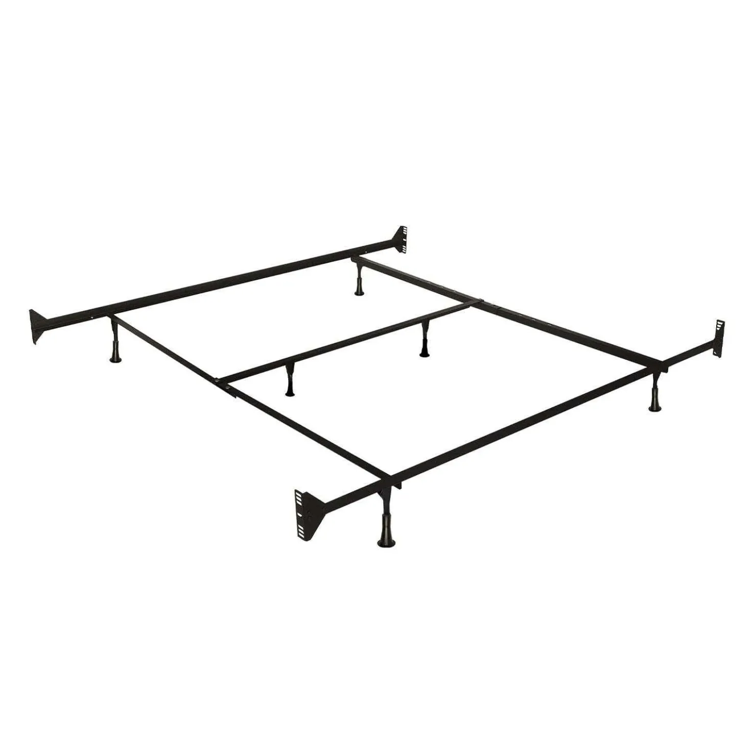 Base de lit queen/king en métal (60"/78")