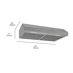 BROAN Hotte Standard Acier inoxydable 30
