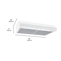 BROAN Hotte Standard Blanc 36
