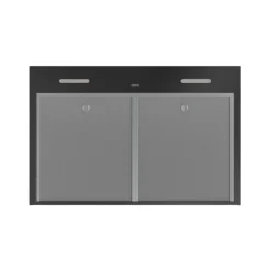 BROAN Hotte Standard Noir 36" , 350 PI3/MIN-GLA2363BLS
