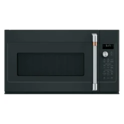 CAFE Micro-ondes/hotte, Noir, 30", 300