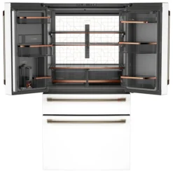 CAFE Réfrigerateur 23,2 pi3 36 po Blanc Portes françaises - CJE23DP4WW2