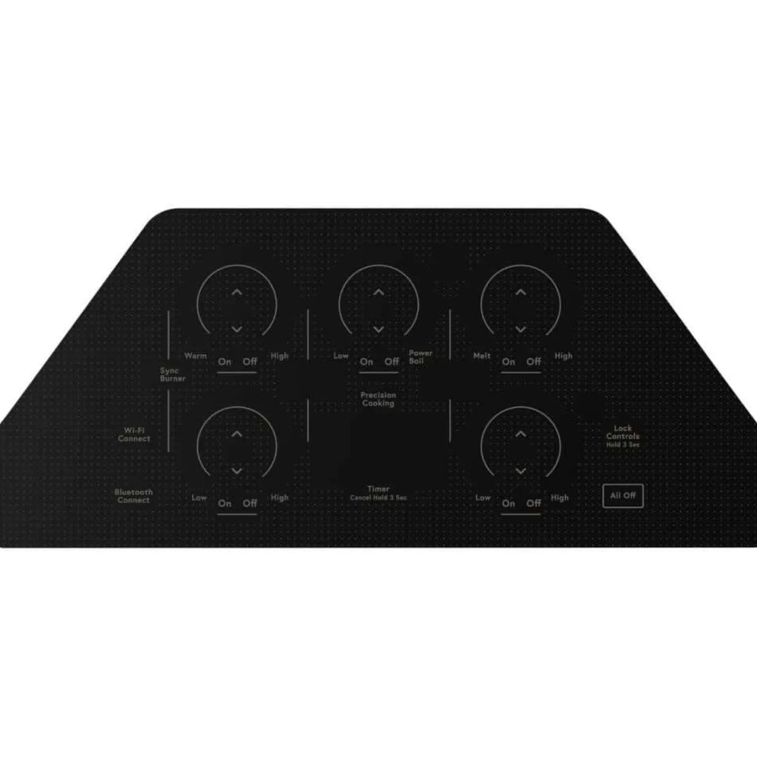 CAFE Table de cuisson Vitrocéramique Noir 30" Noir - CEP90302TSS