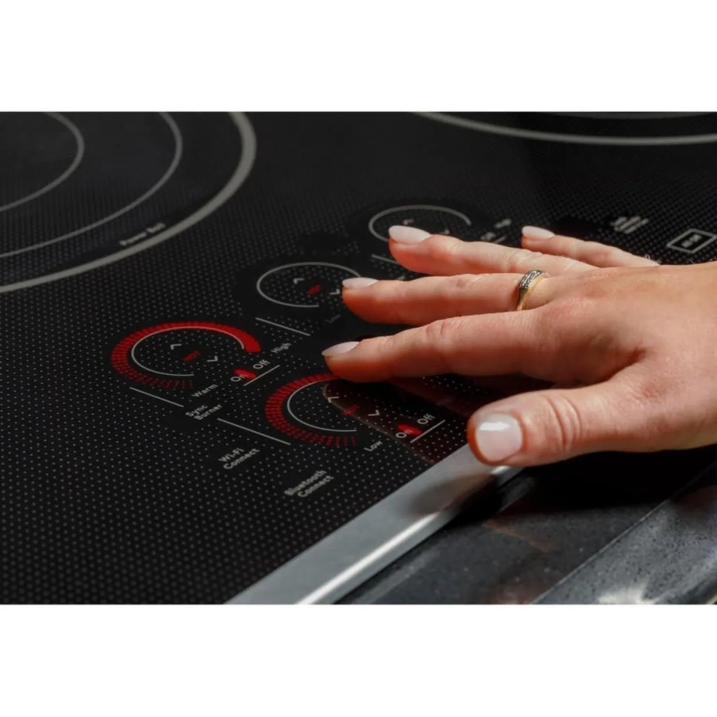 CAFE Table de cuisson Vitrocéramique Noir 30" Noir - CEP90302TSS