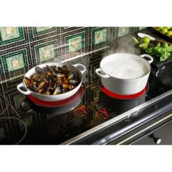 CAFE Table de cuisson Vitrocéramique Acier inoxydable 36