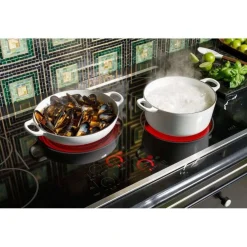 CAFE Table de cuisson Vitrocéramique Noir 30