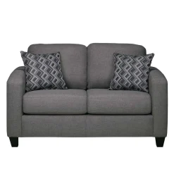 Causeuse - gris charbon