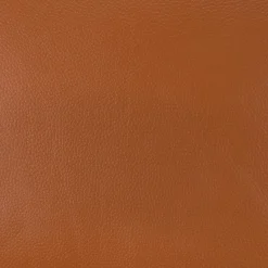 Causeuse en cuir véritable - cognac