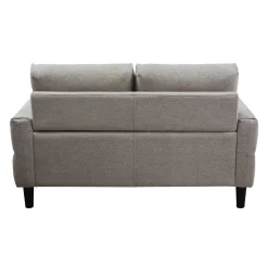 Causeuse en tissu - beige