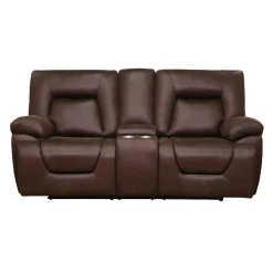 Causeuse inclinable avec console