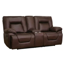 Causeuse inclinable avec console
