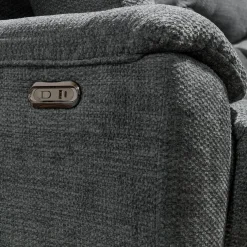 Causeuse inclinable électrique - gris