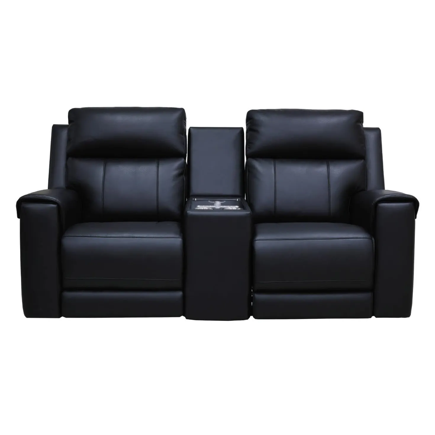 Causeuse inclinable électrique avec massage, chaleur, console et système de son intégré