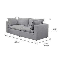Causeuse modulaire - 2 mcx
