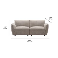 Causeuse modulaire - 2 mcx