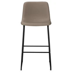Chaise de bureau - taupe simili-cuir / sureelevee - Monarch