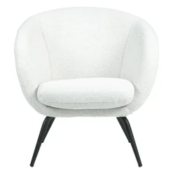 Chaise rembourrée - blanc