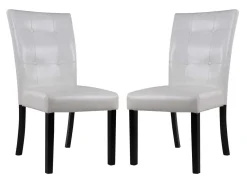 Chaises (bte de 2) - blanc