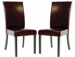 Chaises (bte de 2) - brun