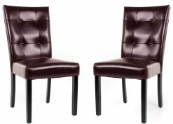 Chaises (bte de 2) - brun