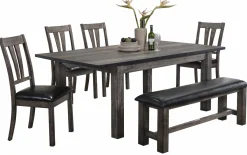 Chaises (bte de 2) - brun foncé