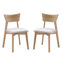 Chaises (bte de 2) - grège