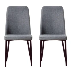 Chaises (bte de 2) - gris