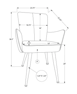 Chaises (bte de 2) - Monarch