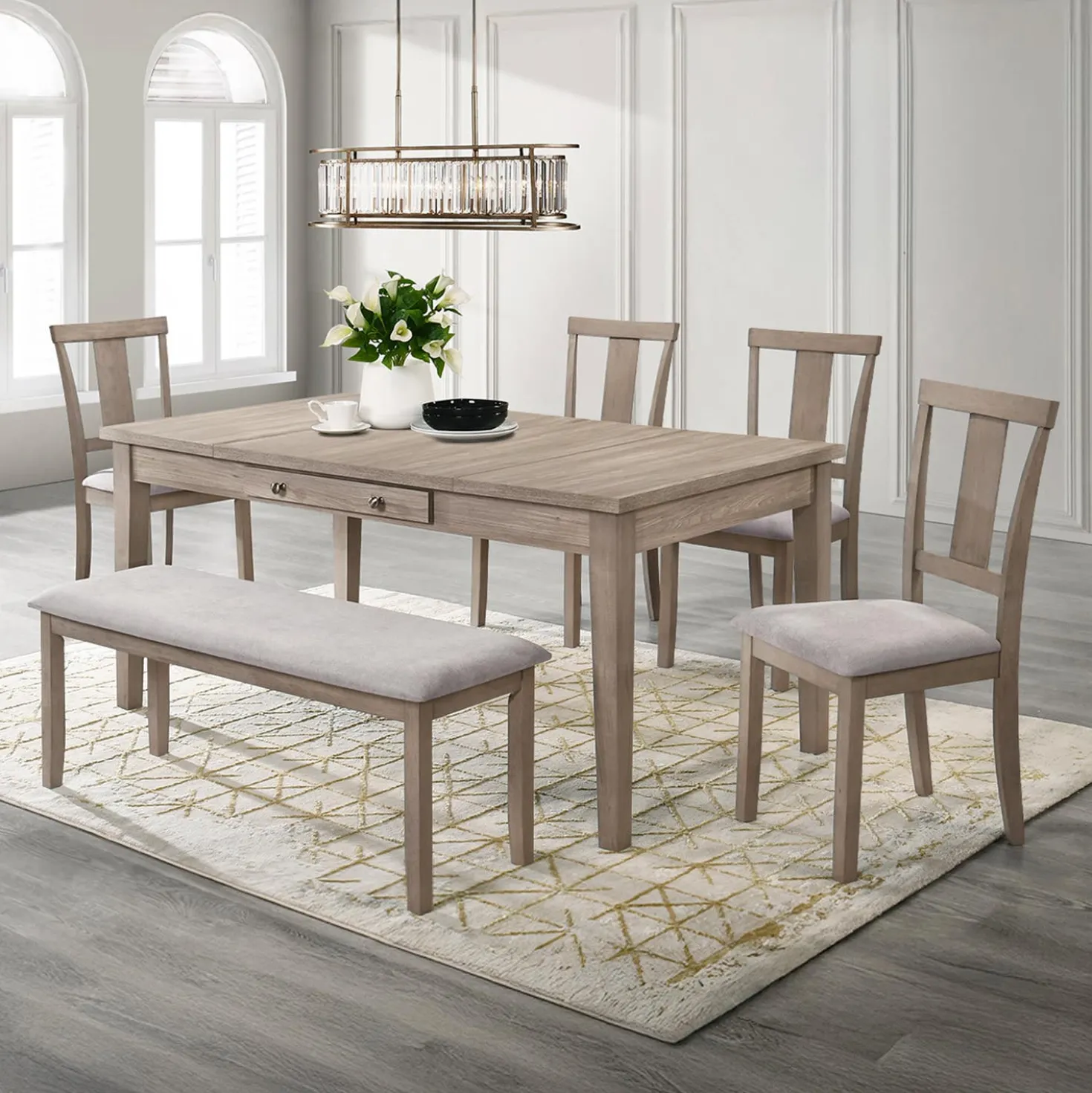 Chaises (bte de 2) - naturel