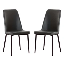 Chaises (bte de 2) - noir