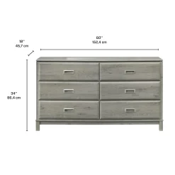Commode à 6 tiroirs