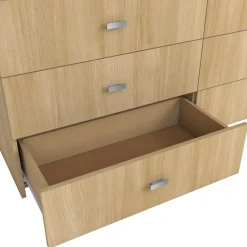Commode avec 6 tiroirs- naturel