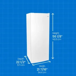 DANBY Congélateur 6 pi3, Blanc, Vertical, 22