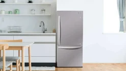 DANBY Réfrigerateur 18,7 pi3 30 po Inox Congélateur en bas - DBM187E1SSDB