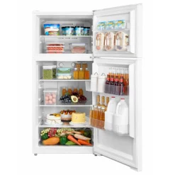 DANBY Réfrigerateur 14,2 pi3 28 po Blanc Congélateur en haut - DFF142E1WDB