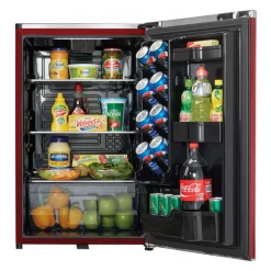 DANBY Réfrigérateur 4,4 pi3 21 po Rouge Compact - DAR044A6LDB