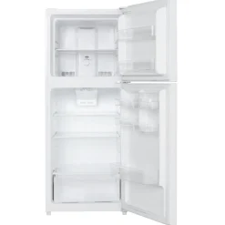 DANBY Réfrigérateur 10,1 pi3 24 po Blanc Congélateur en haut - DFF101B1WDB