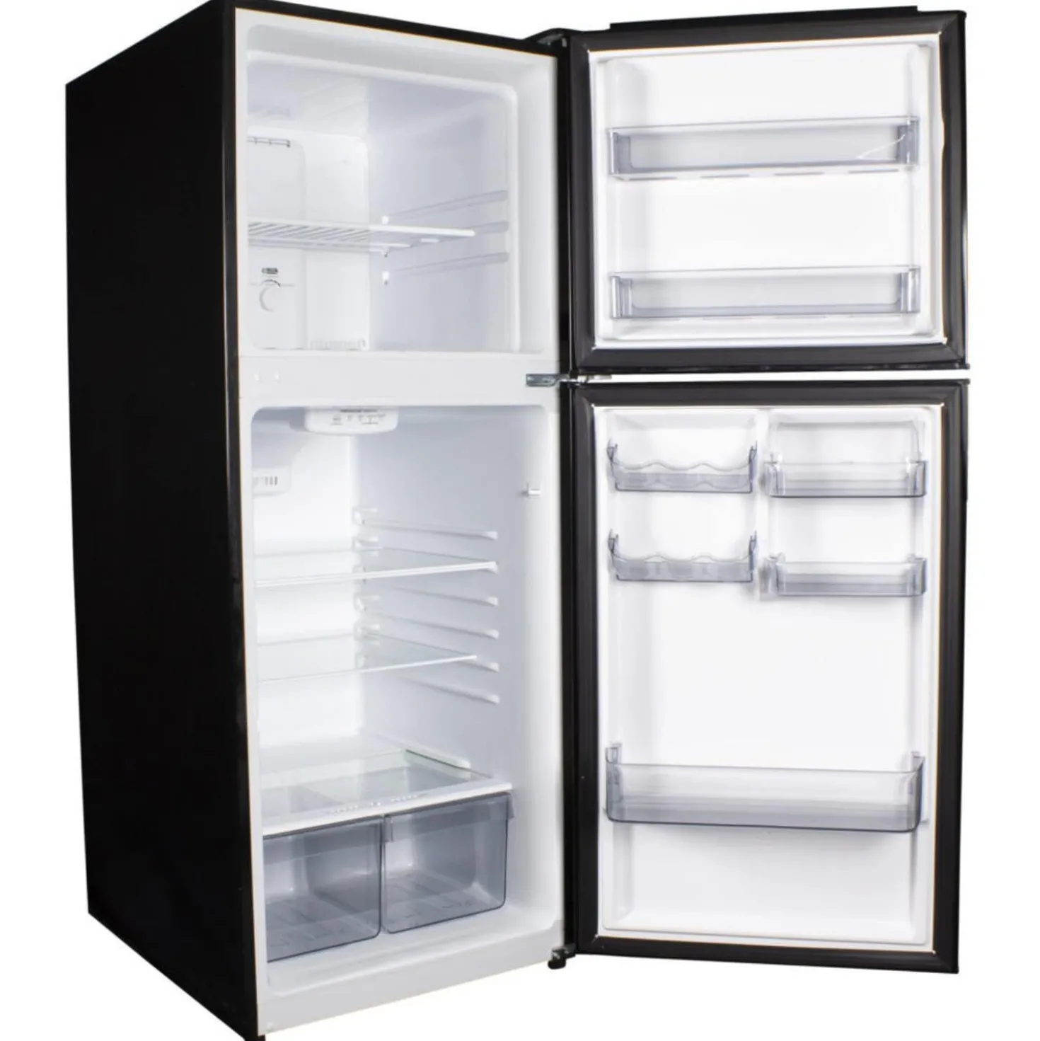 DANBY Réfrigérateur 10,1 pi3 24 po Inox Congélateur en haut - DFF101B1BDB