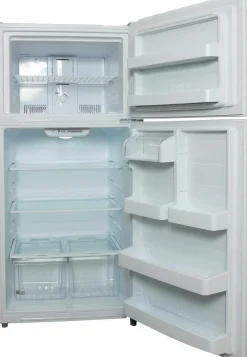 DANBY Réfrigérateur 18 pi3 30 po Blanc Congélateur en haut - DFF180E1WDB