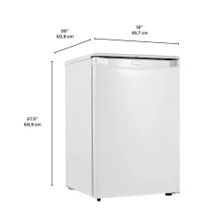 DANBY Réfrigérateur 2,6 pi3 Blanc Compact - DAR026A1WDD