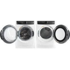 ELECTROLUX Ensemble laveuse sécheuse, Blanc, Chargement frontal