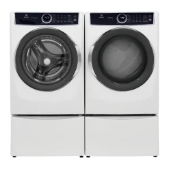 ELECTROLUX Ensemble laveuse sécheuse, Blanc, Chargement frontal