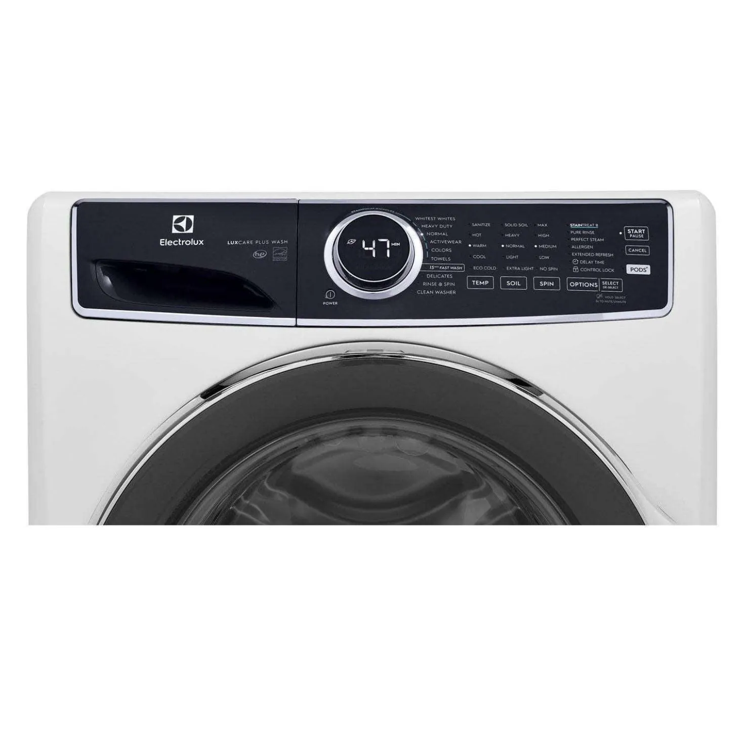 ELECTROLUX Ensemble laveuse sécheuse, Blanc, Chargement frontal