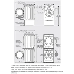 ELECTROLUX Laveuse Chargement frontal Inox noir 27