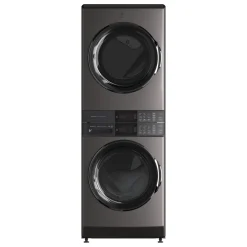 ELECTROLUX Tour de lavage, Inox noir, 27", Chargement frontal - ELTE760CAT