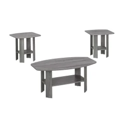 Ens de tables - 3mcx, gris - Monarch
