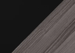 Ens de tables - 3mcx, noir, dessus gris - Monarch