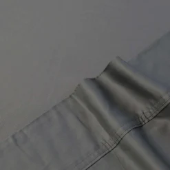 Ensemble de draps queen en bambou - gris charbon