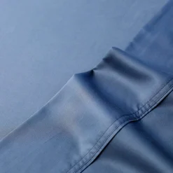 Ensemble de draps simple XL en bambou - bleu